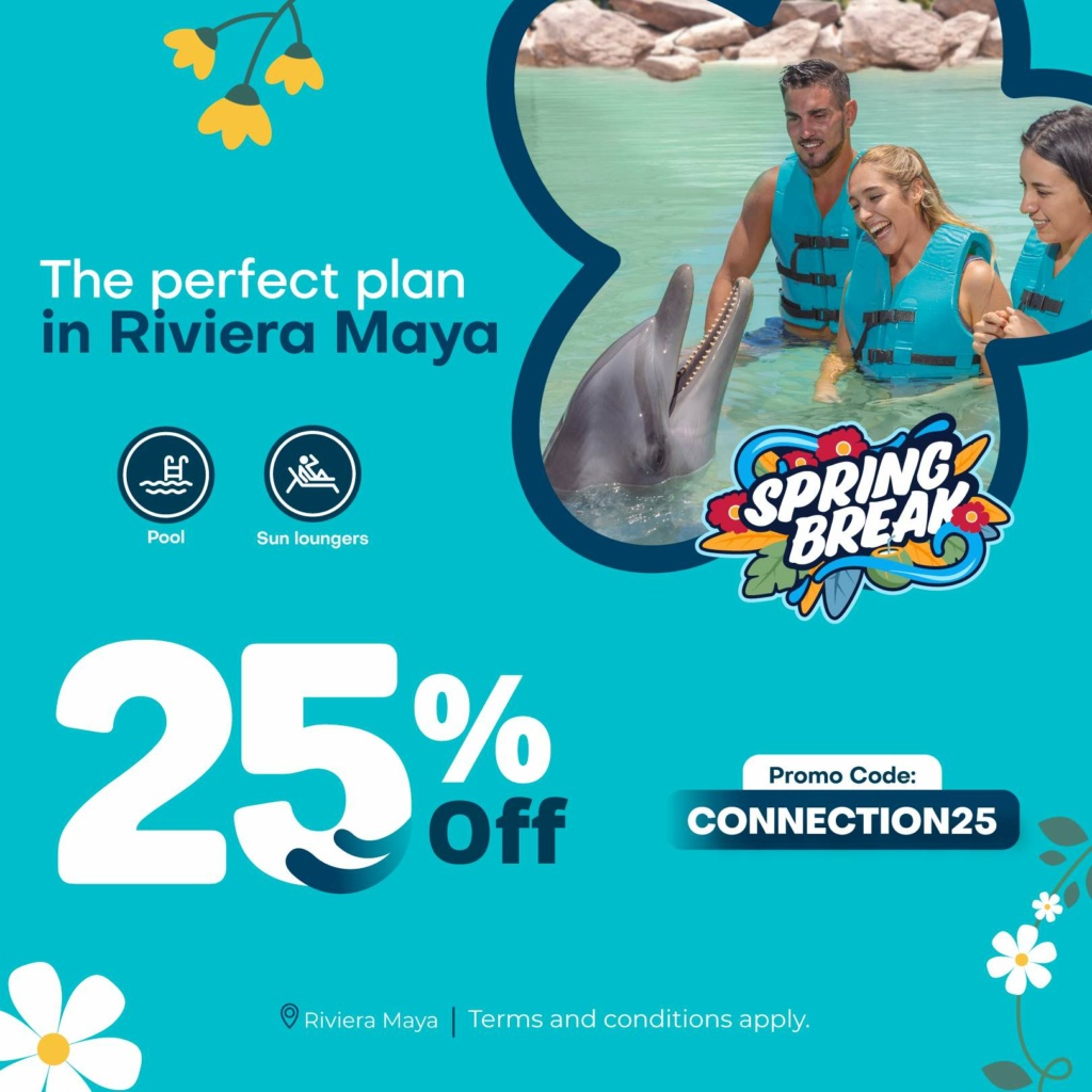 spring break in Riviera Maya