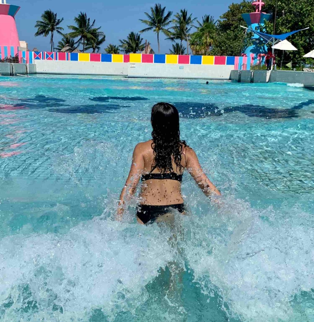 spring break en parque acuatico en cancun
