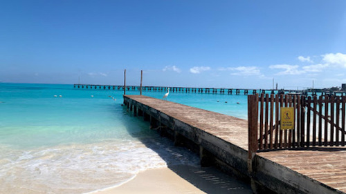 caracol beach in the cancun hotel zone