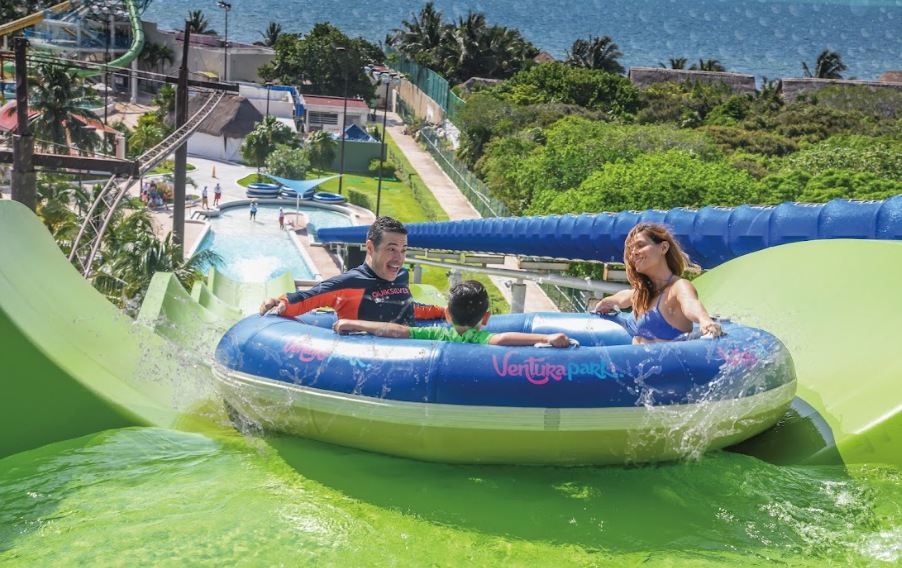 family water activities in cancun