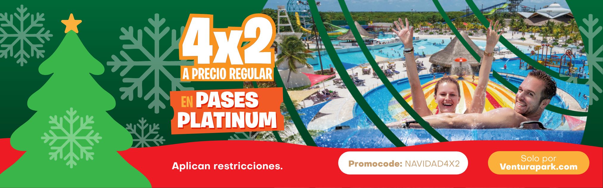 venturapark 4x2 navidad platinum desk Esp