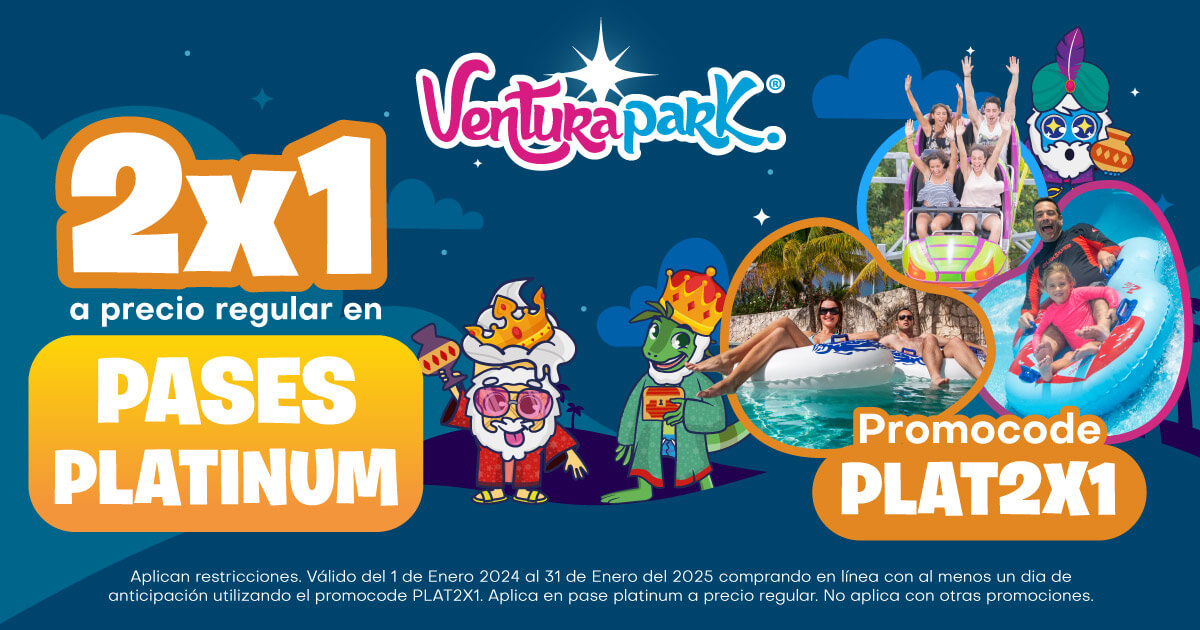 venturapark 2x1 platinum enero ofertas esp